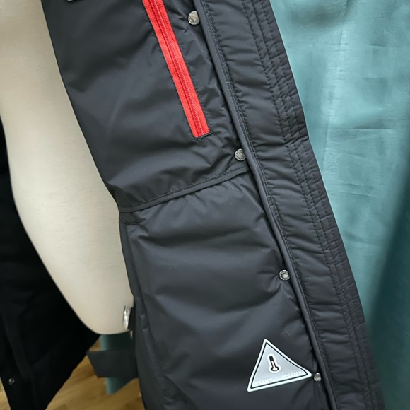 Pajar NWT Willow Puffer Black Jacket Coat Hooded Slim Featherless - Picture 8 of 9